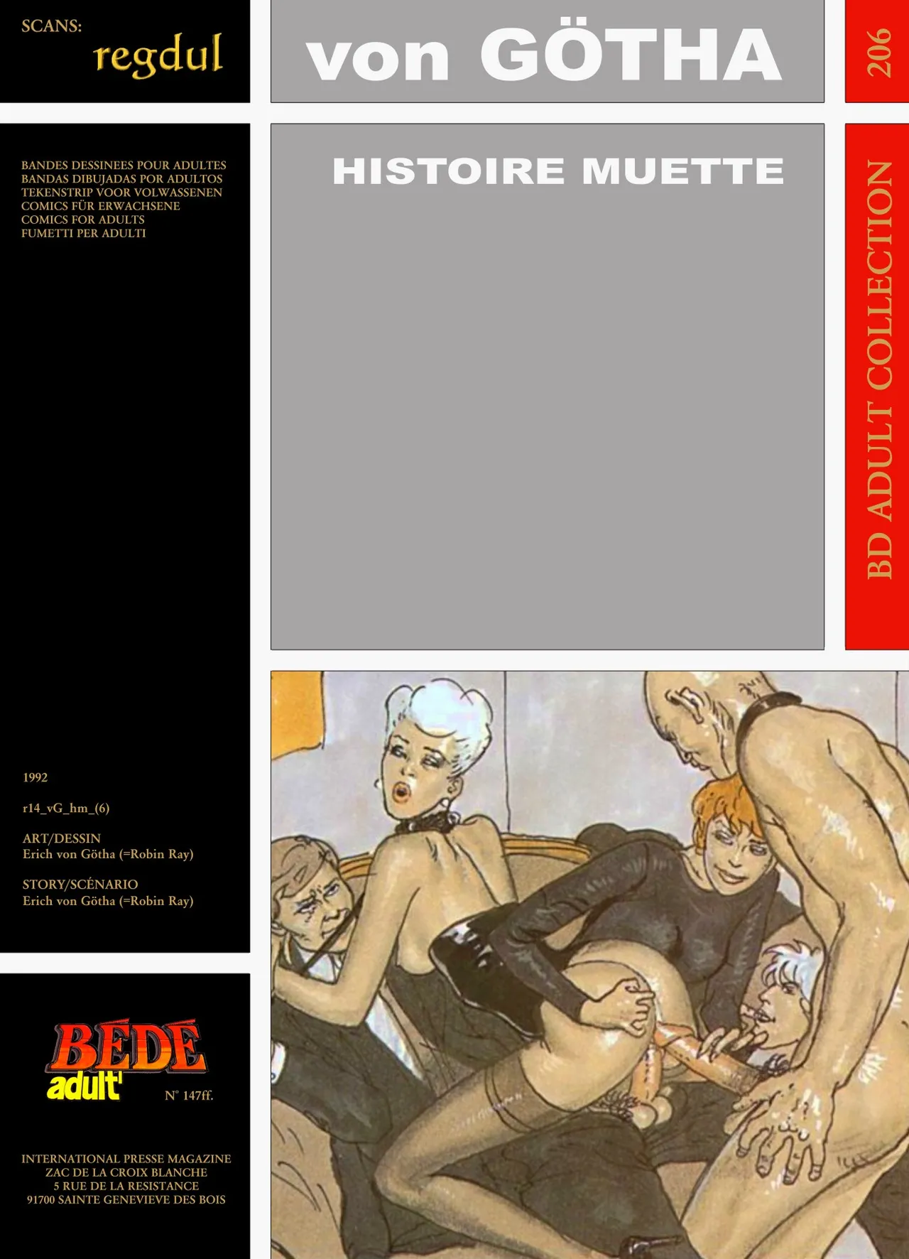 Erich von Götha  - Histoire muette page 1 full