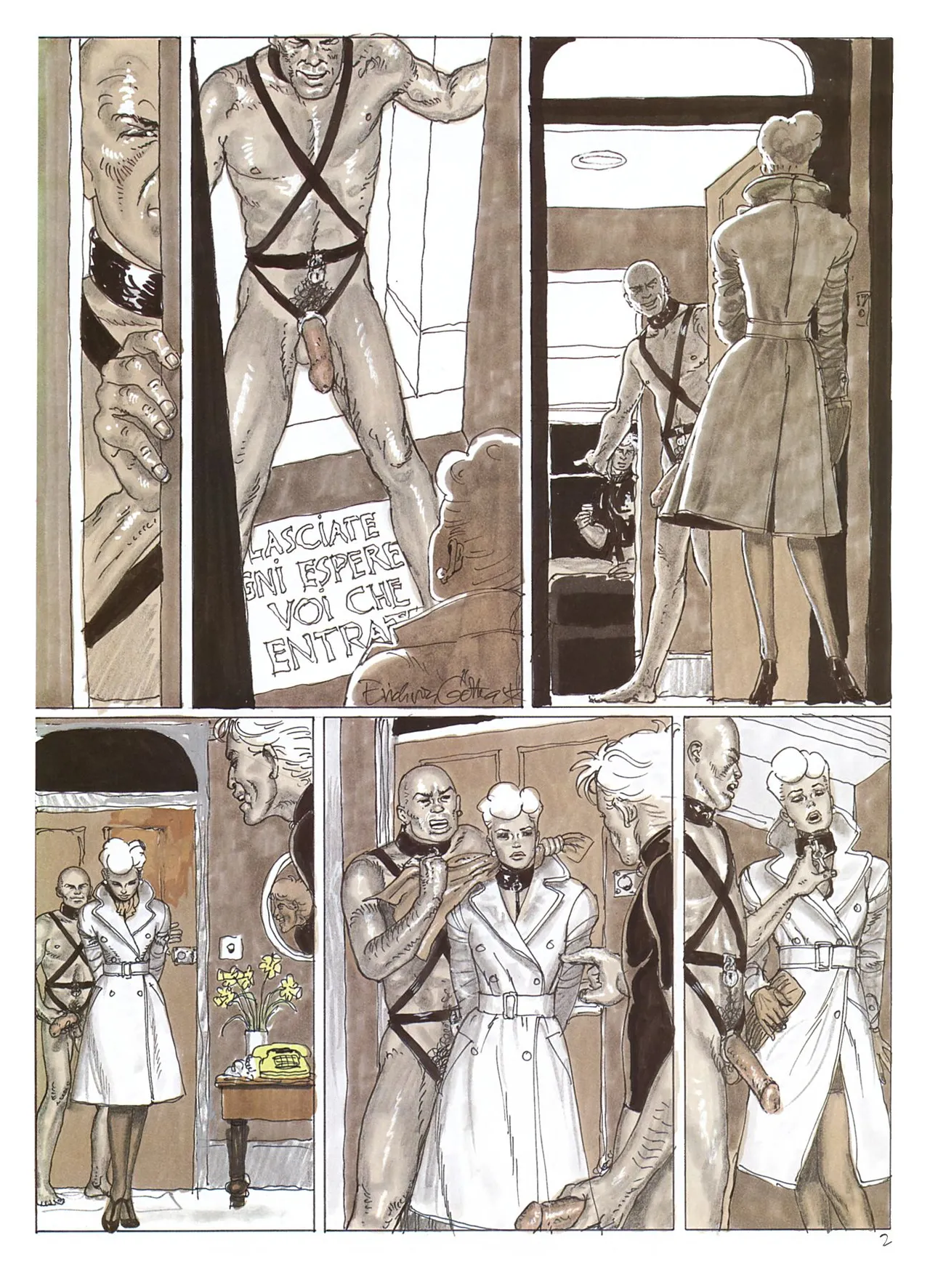 Erich von Götha  - Histoire muette page 3 full