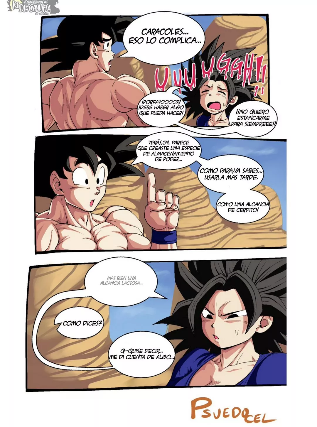 El Malfuncionamiento de Ki de Caulifla page 10 full