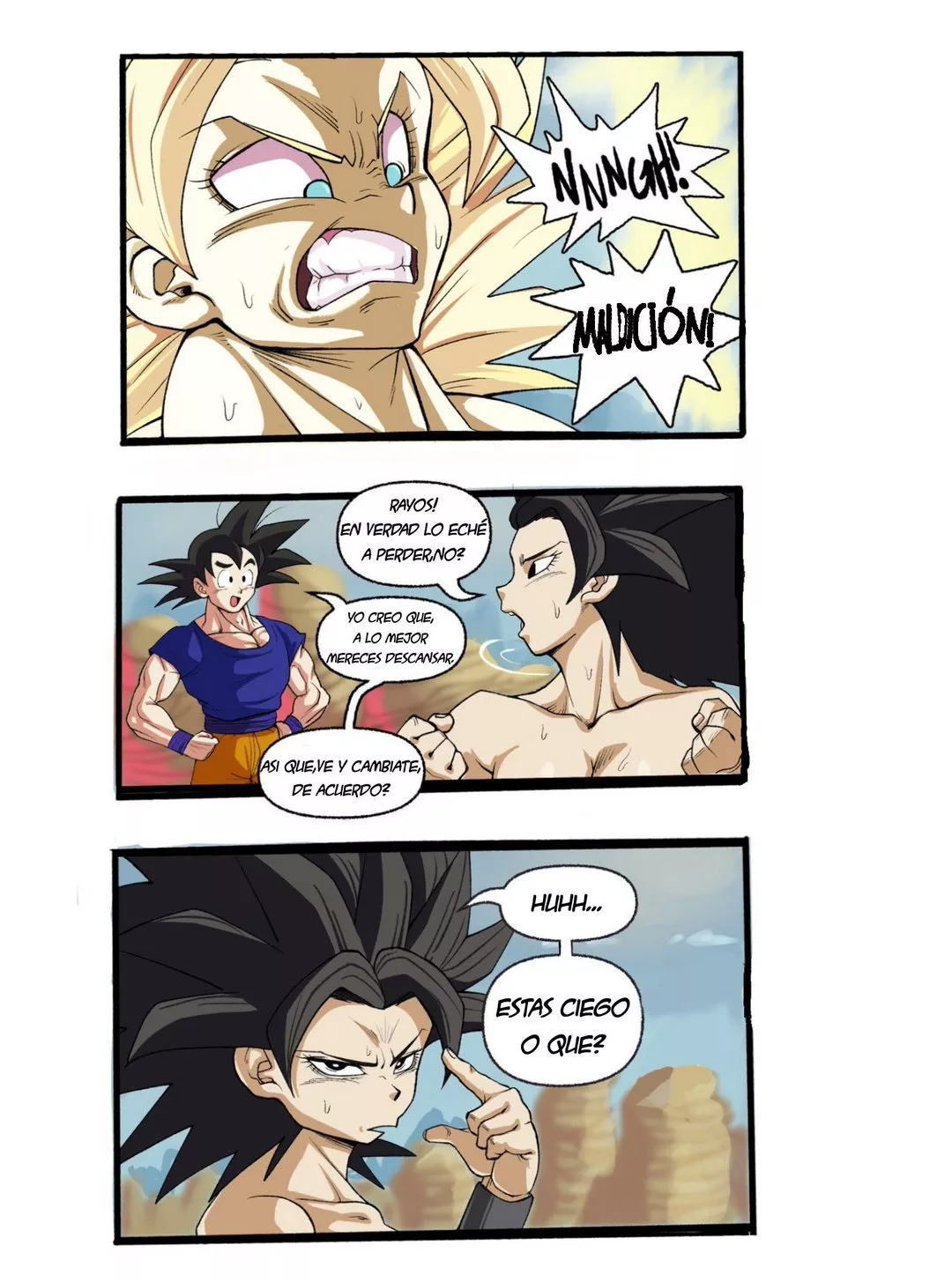 El Malfuncionamiento de Ki de Caulifla page 3 full
