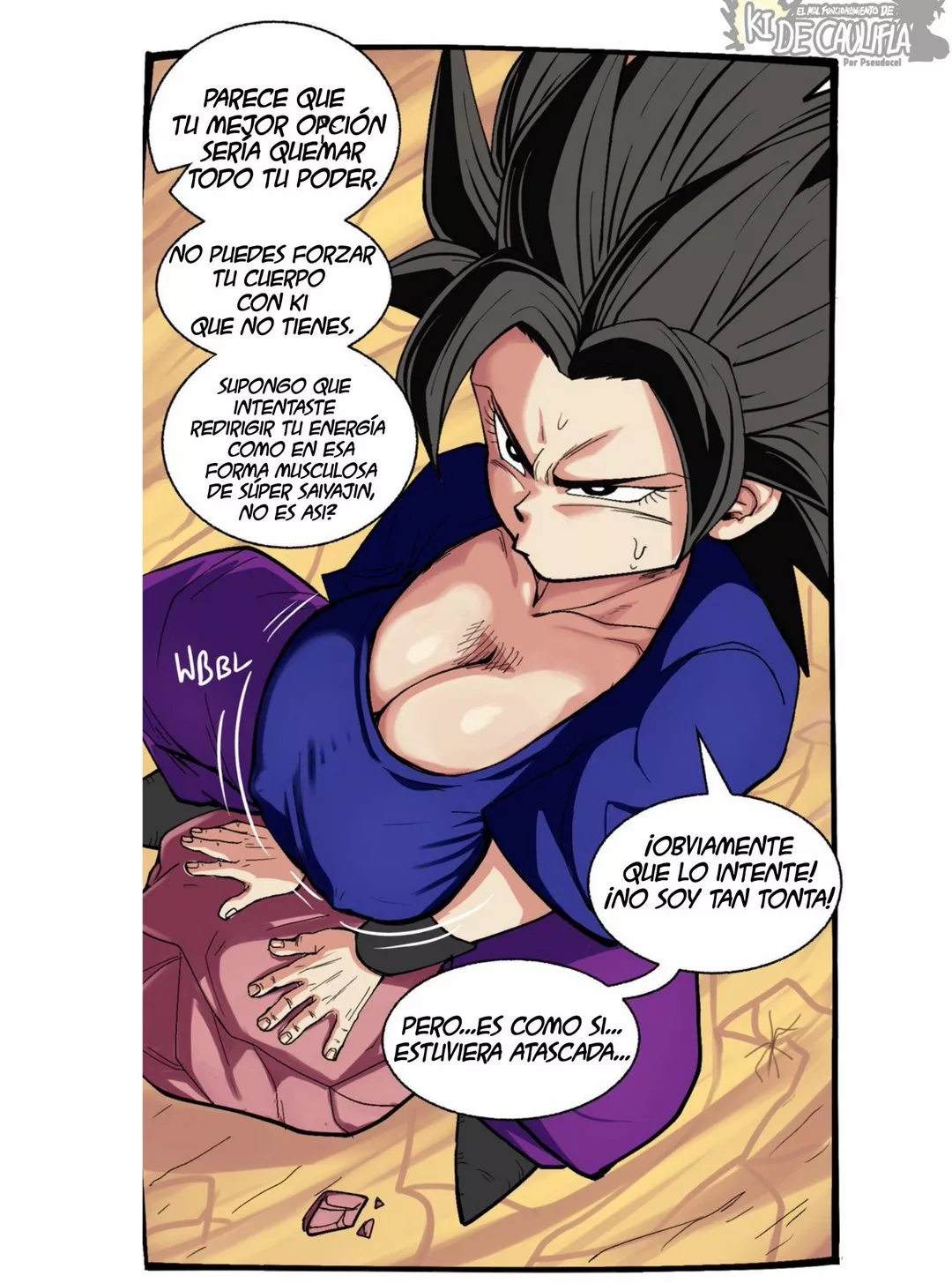 El Malfuncionamiento de Ki de Caulifla page 9 full