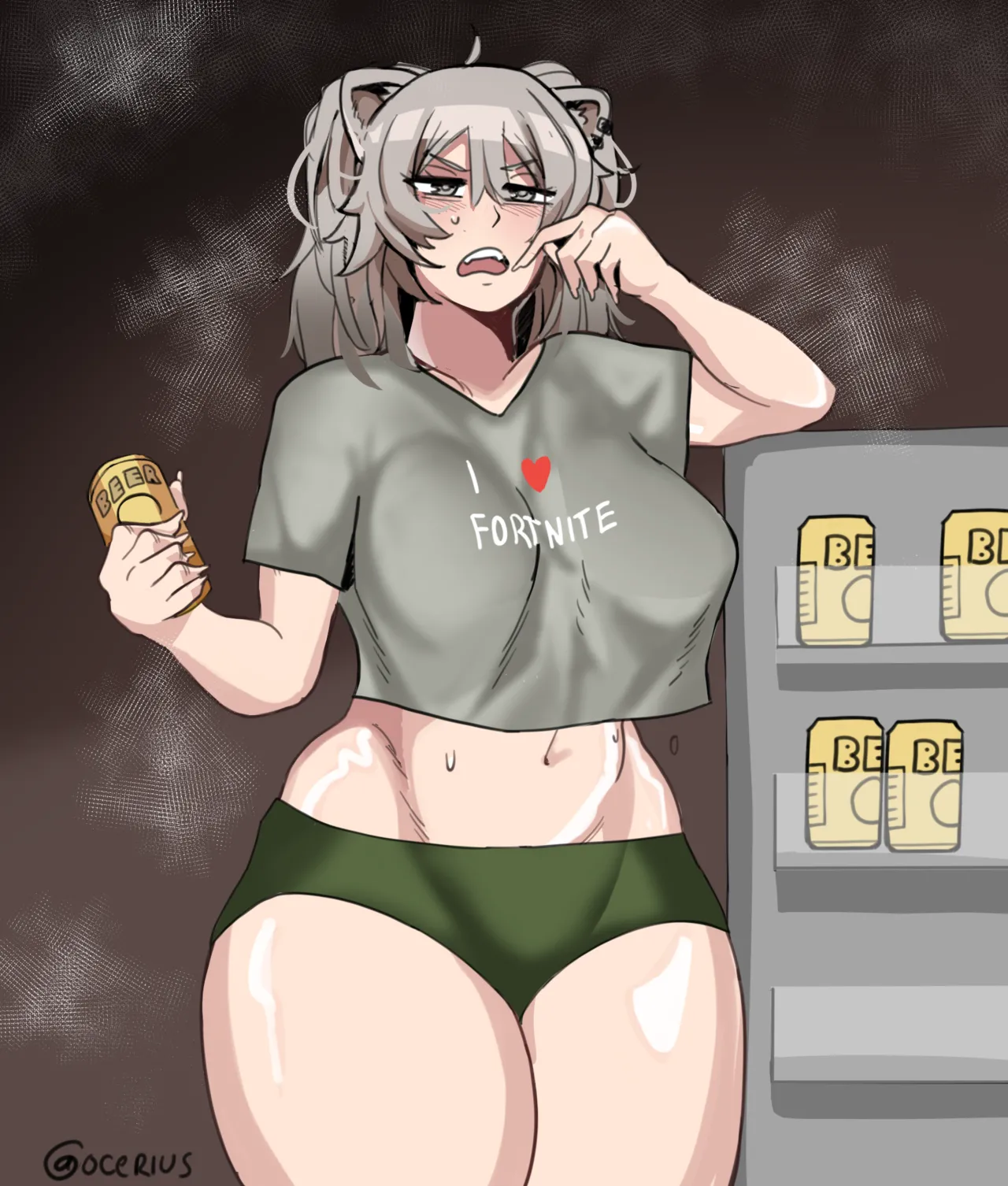 Sweaty NEET Botan goes to the fridge page 5 full