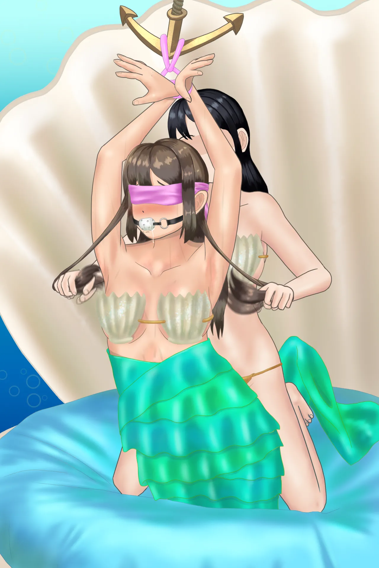 Mermaid-style ribbon restraint page 4 full