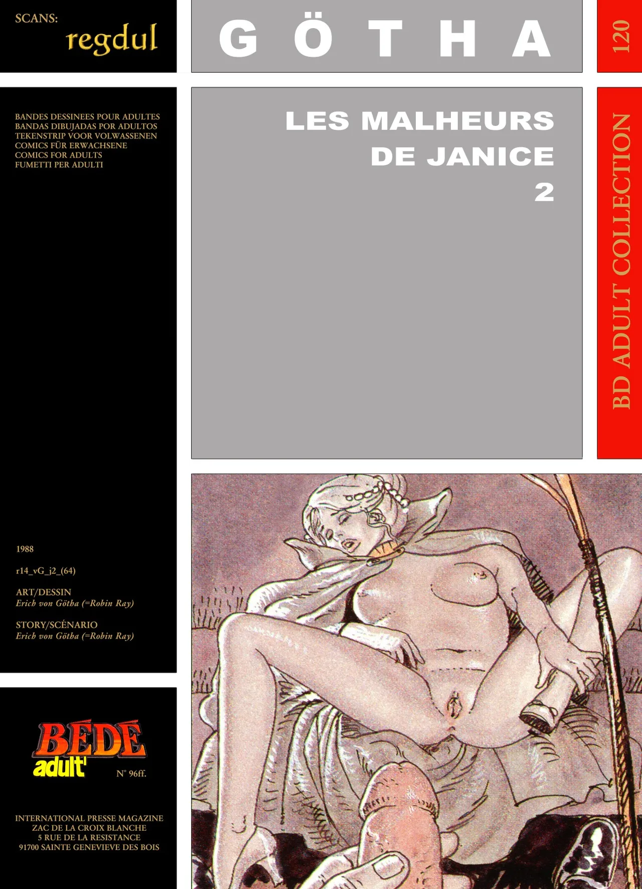 Erich von Götha  - Les Malheurs de Janice #2 page 1 full