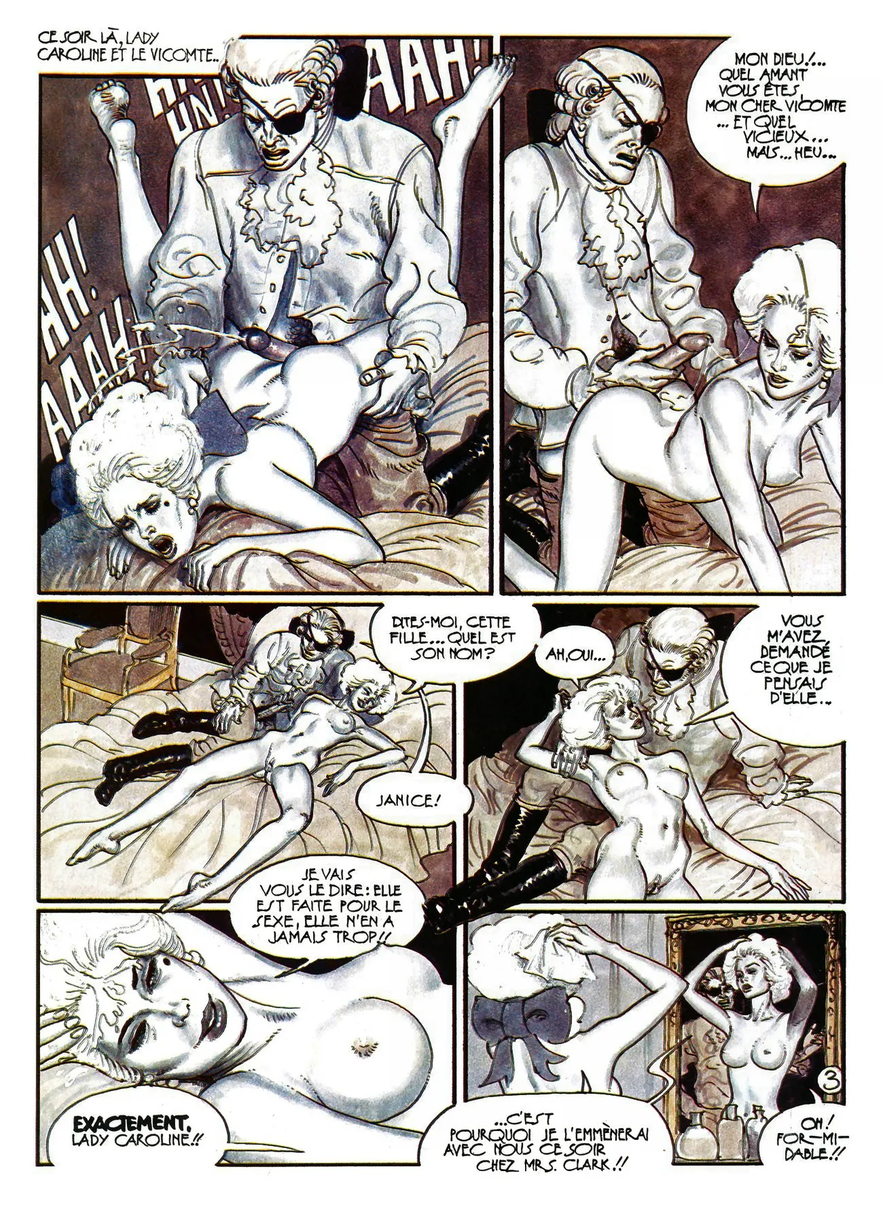Erich von Götha  - Les Malheurs de Janice #2 page 4 full