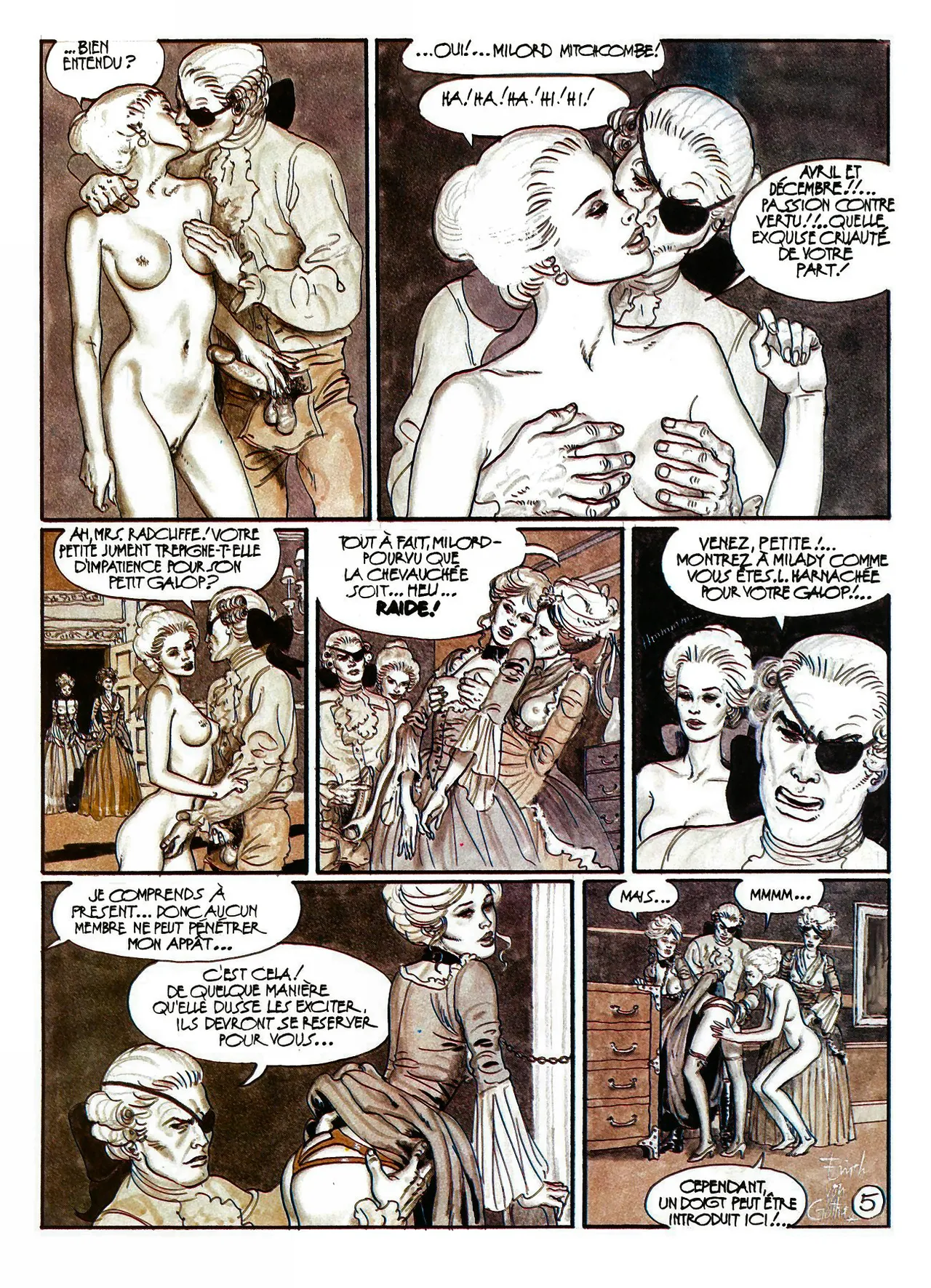 Erich von Götha  - Les Malheurs de Janice #2 page 6 full