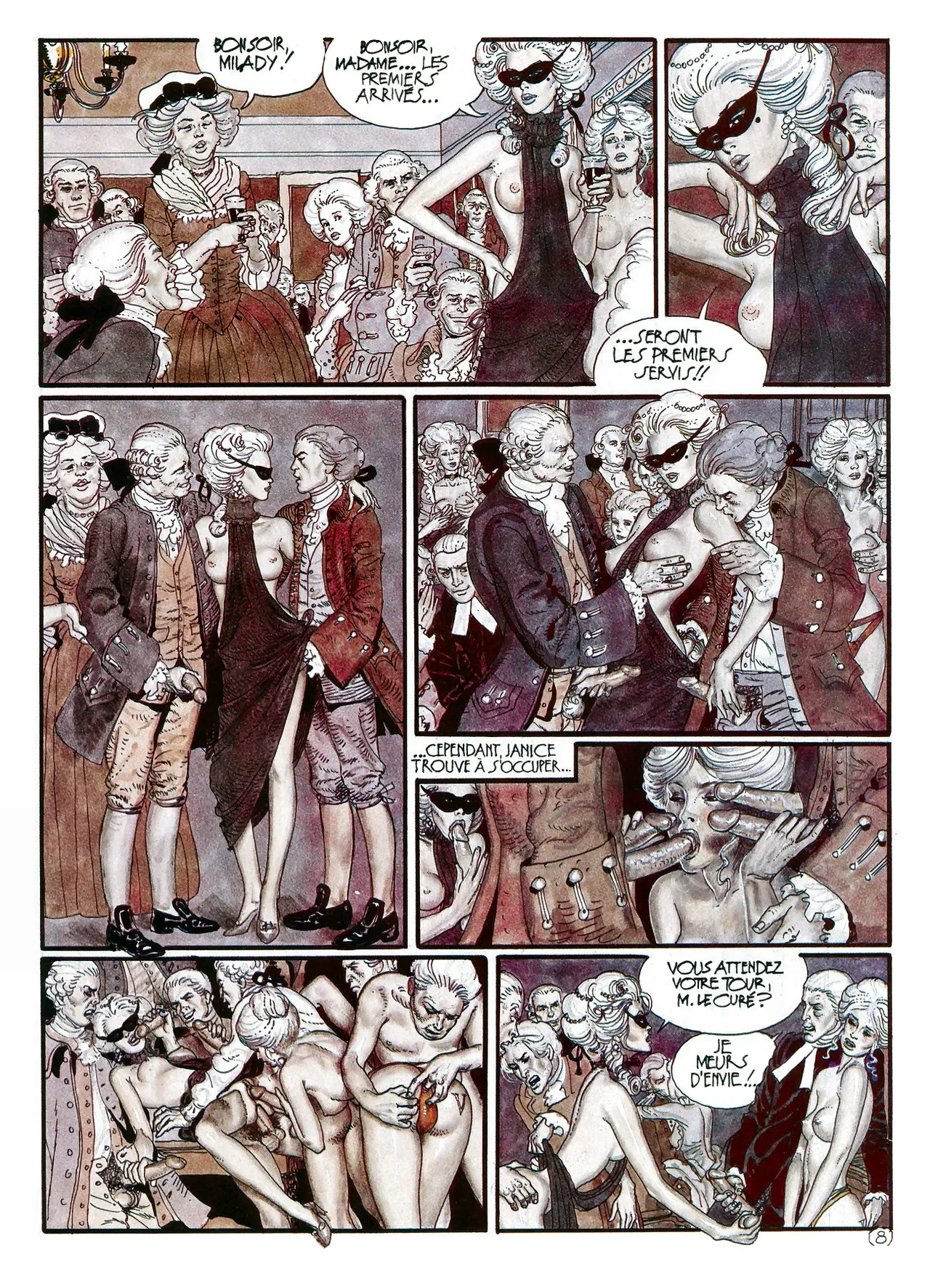 Erich von Götha  - Les Malheurs de Janice #2 page 9 full