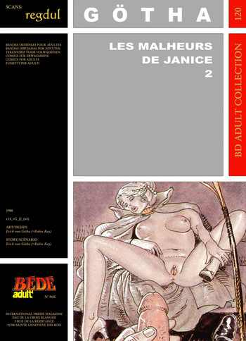 Erich von Götha  - Les Malheurs de Janice #2 cover