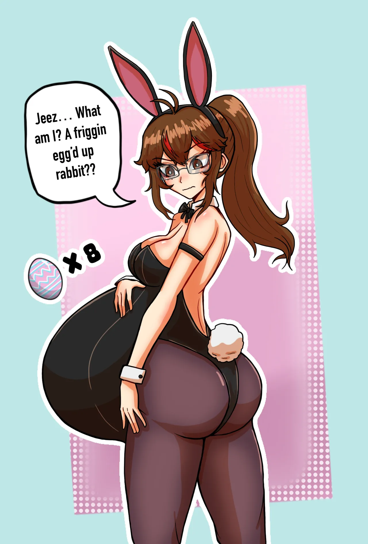 Easter Bunny Hana / May-ternity Preg Drive 2025 page 2 full