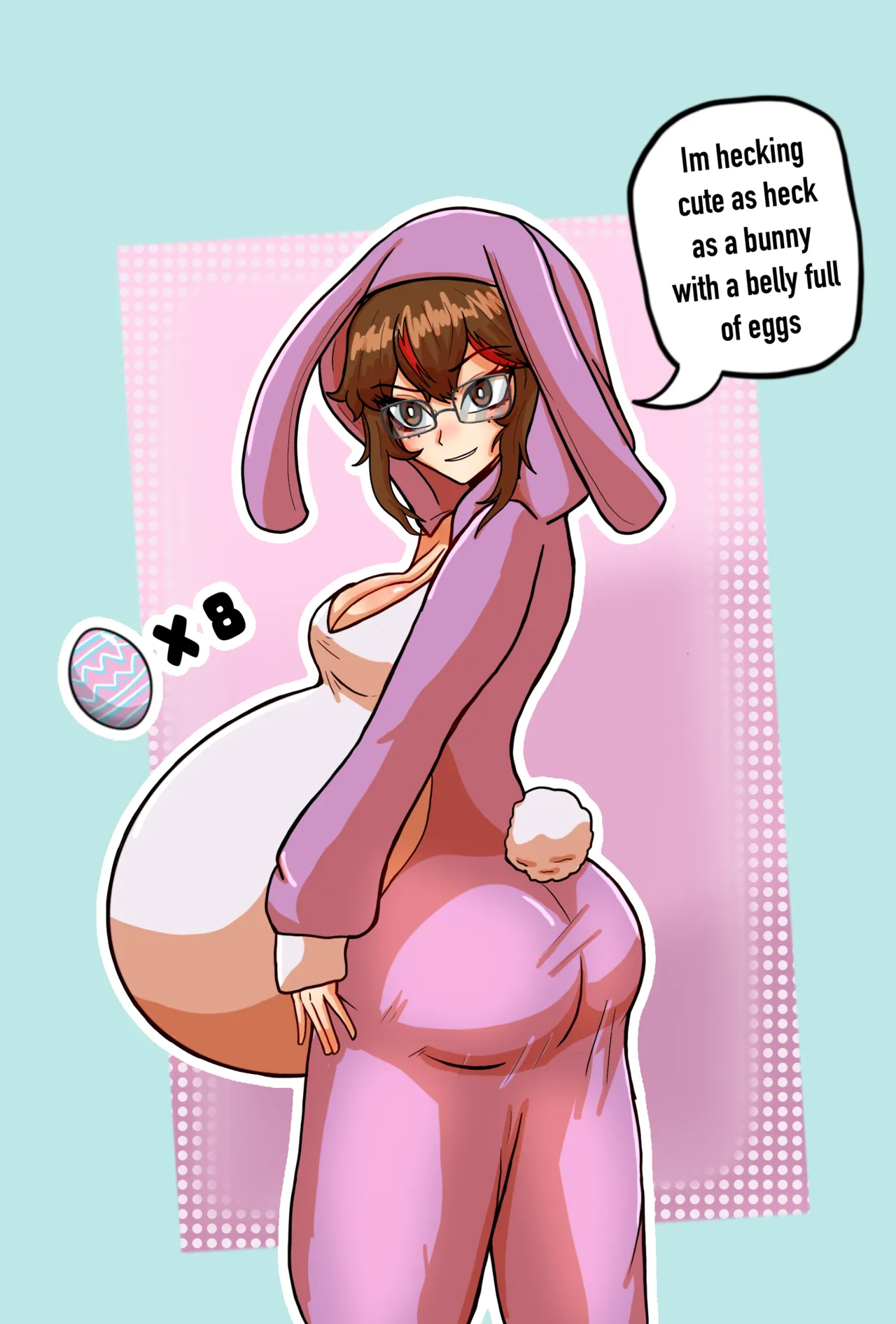 Easter Bunny Hana / May-ternity Preg Drive 2025 page 5 full