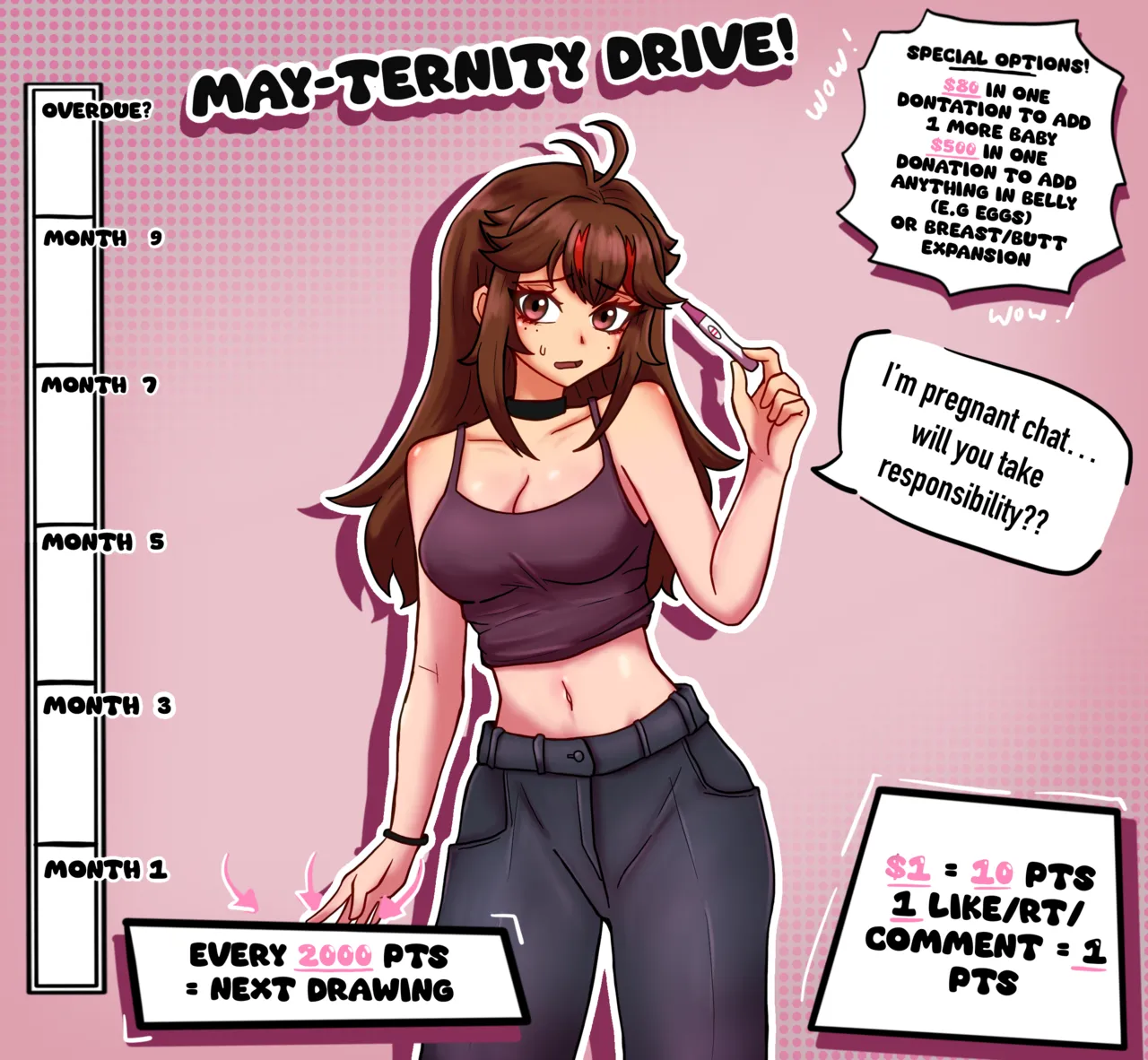 Easter Bunny Hana / May-ternity Preg Drive 2025 page 6 full