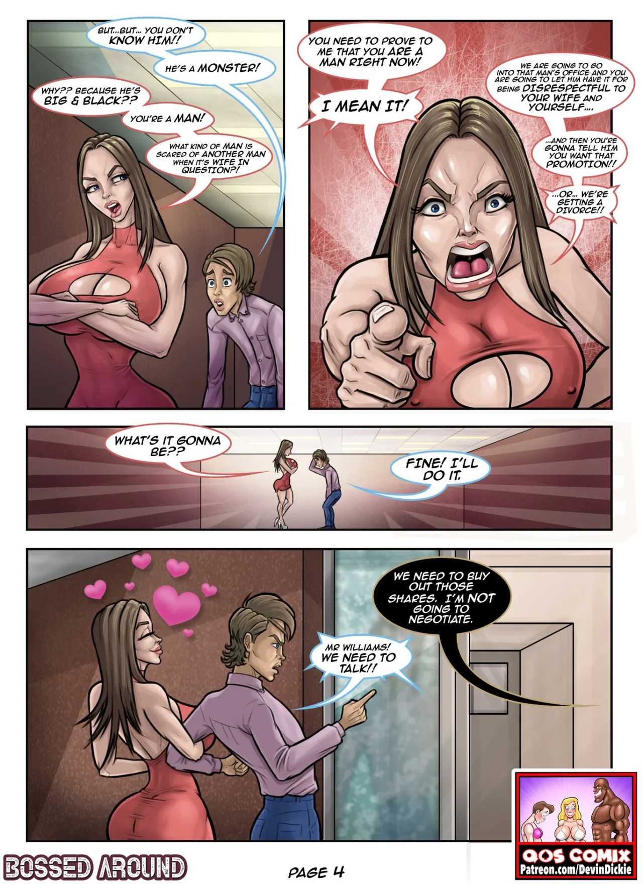 Devin Dickie Bossed Around page 4 full