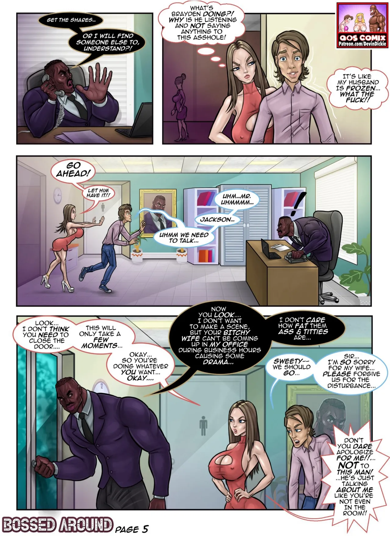 Devin Dickie Bossed Around page 5 full