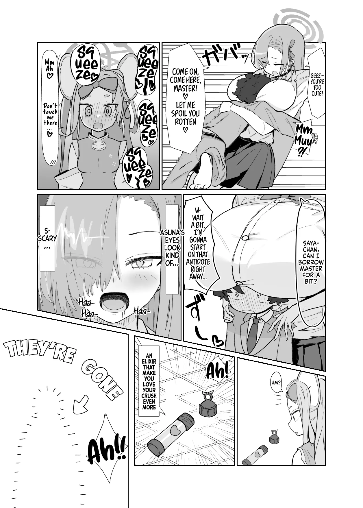 Chiccha Sensei ga Asuna ni Osowareru 1-3 | Asuna Assaults The Small Sensei 1-3 page 3 full