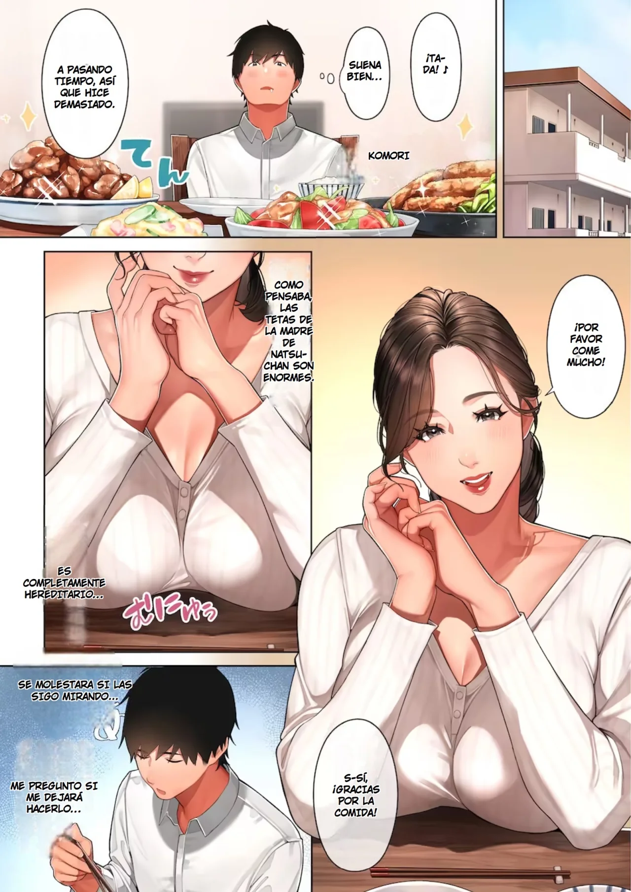 Kyouko-san wa Osananajimi no Okaa-san | Kyoko-san es la Madre de mi Amiga de la Infancia page 7 full