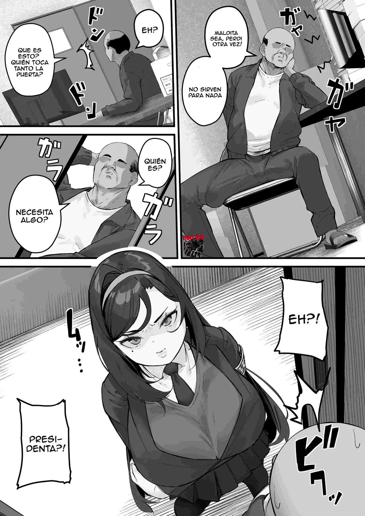 Dosukebe Seito Kaichou Do-Hentai na Seito Kaichou wa Youmuin no Nikubenki | La presidenta pervertida del consejo estudiantil es la esclava sexual del conserje page 8 full