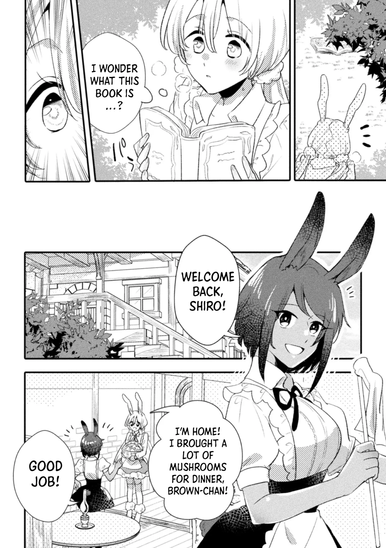 Mori no usagi to fushigina hon | The Forest Rabbit and the Mysterious Book page 2 full
