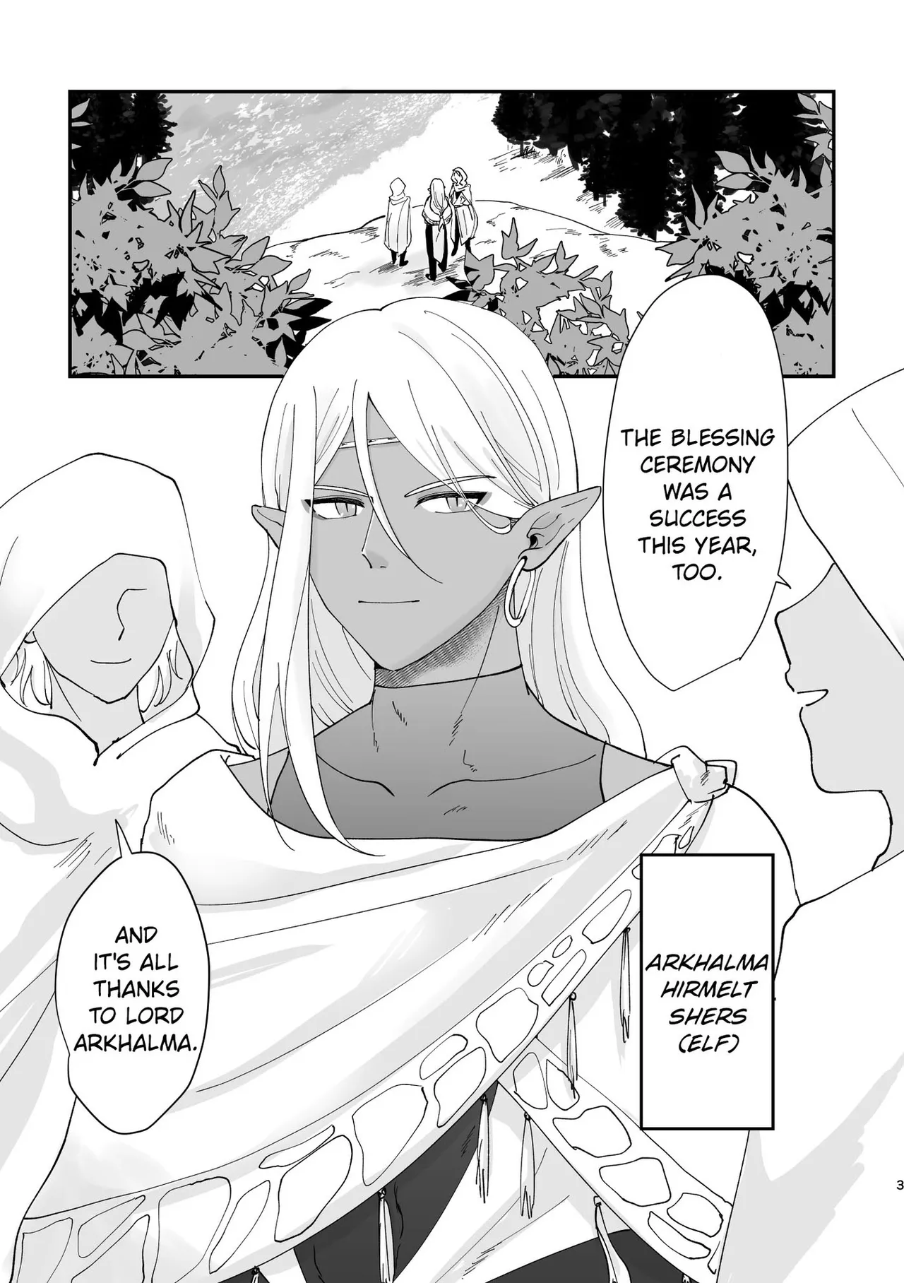 Hatsujou Elf to Dekiai Ecchi | Loving Sex With a Horny Elf. page 2 full