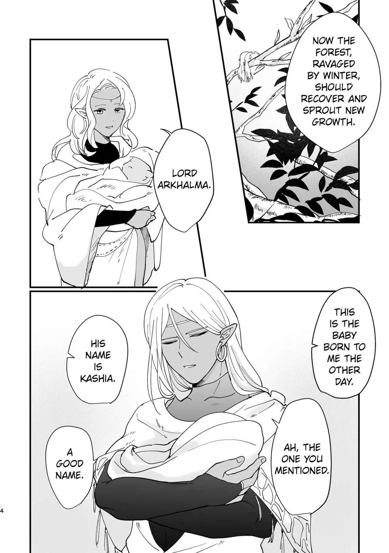 Hatsujou Elf to Dekiai Ecchi | Loving Sex With a Horny Elf. page 3 full