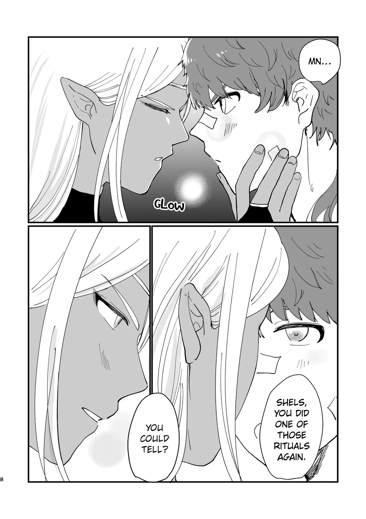 Hatsujou Elf to Dekiai Ecchi | Loving Sex With a Horny Elf. page 7 full