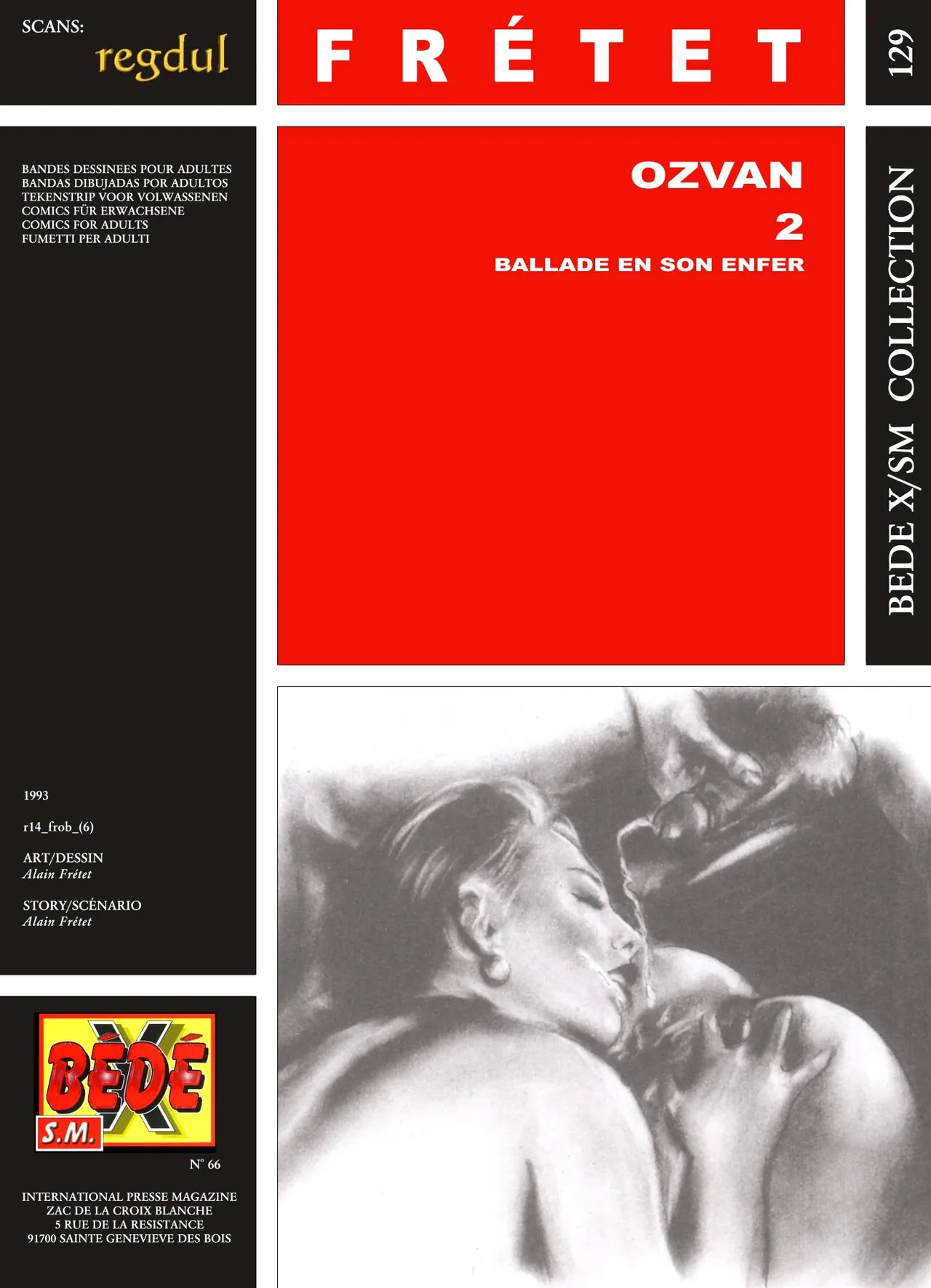 Alain Frétet - Ozvan #2 : Ballade en son enfer page 1 full