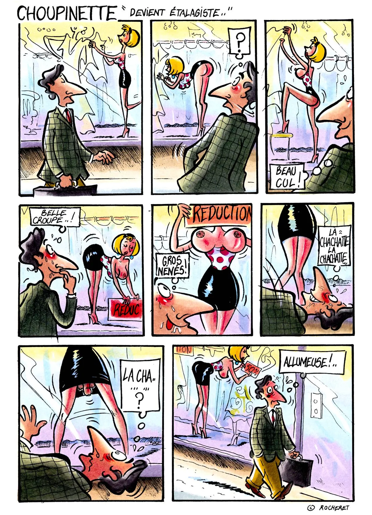 Rocheret  - Choupinette : Devient étalagiste … page 2 full