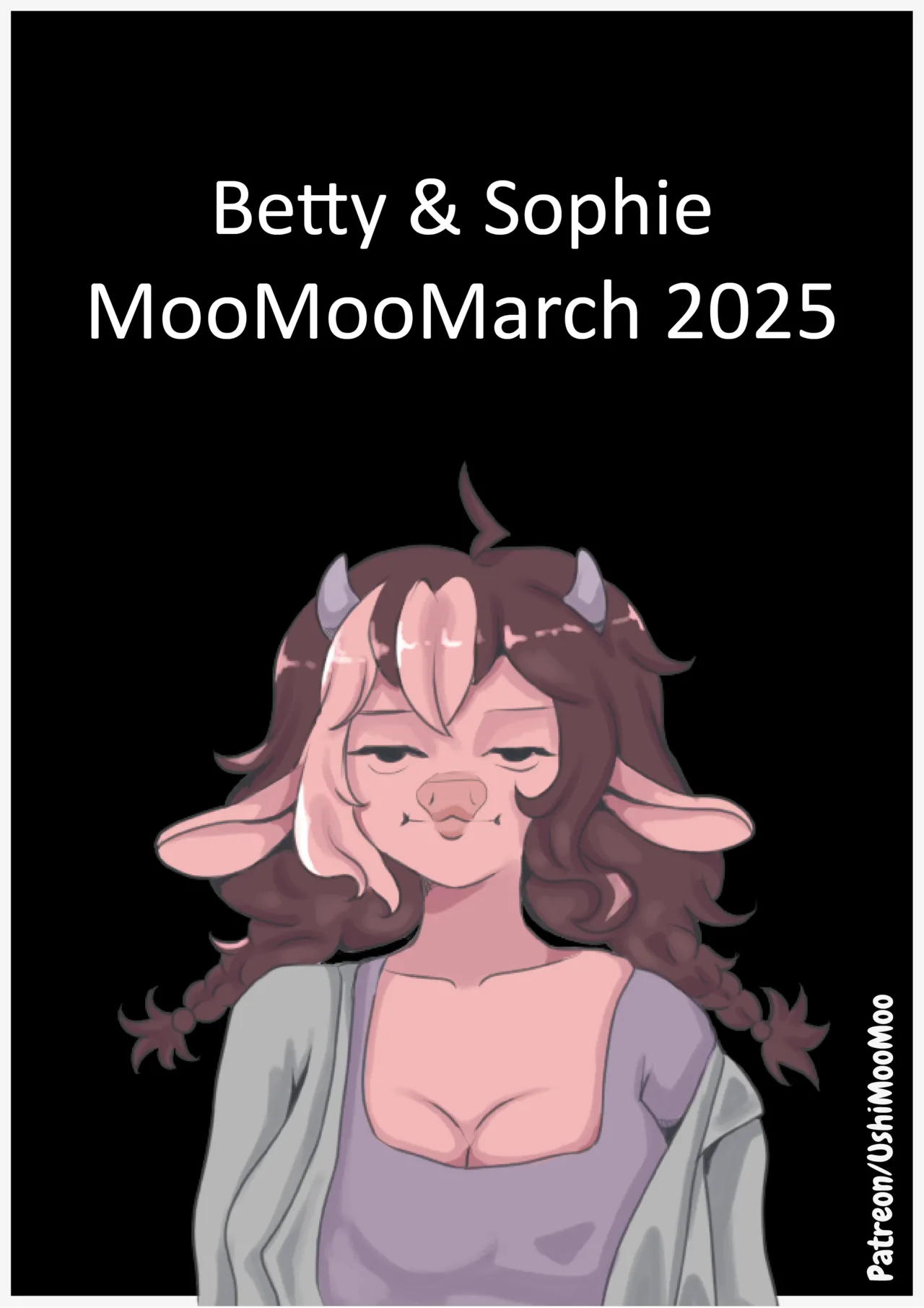 Betty &amp; Sophie MooMooMarch 2025 page 1 full