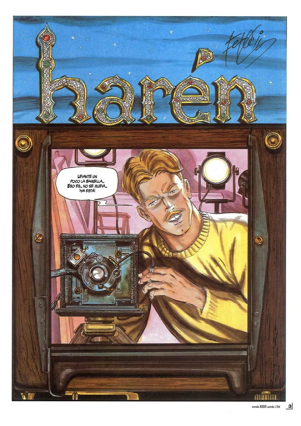 Kiss Comix #134 page 3 full