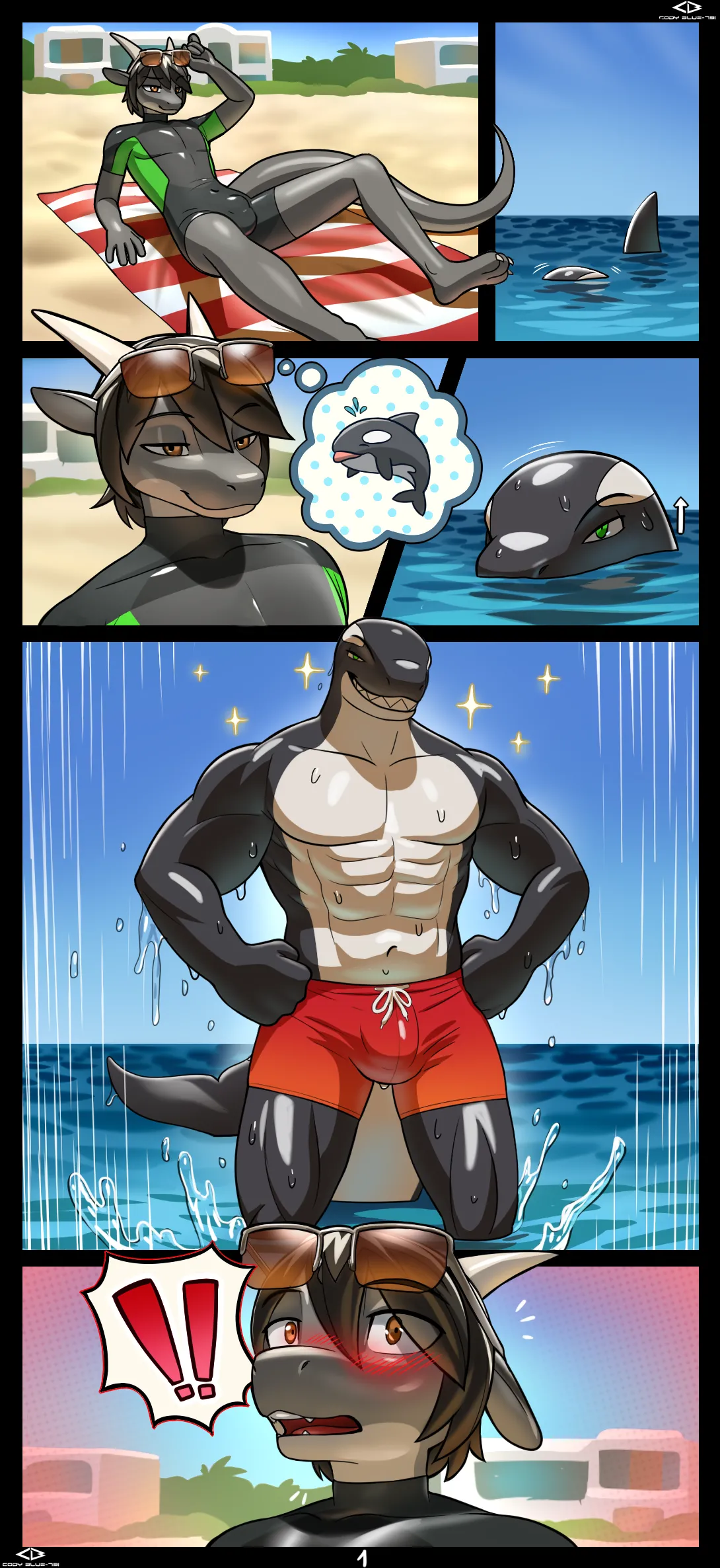 Comic Commission for Nakasuji page 1 full