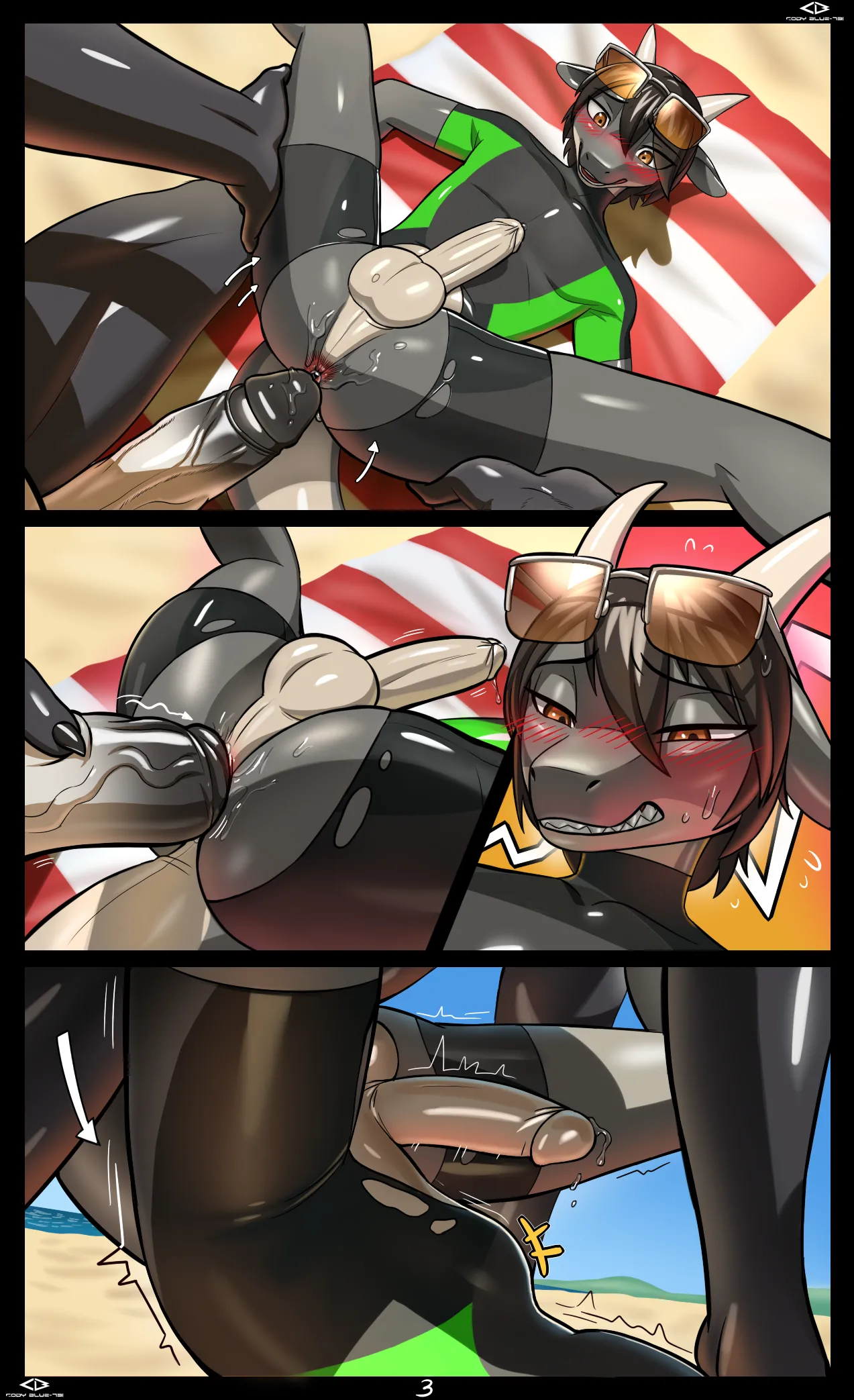 Comic Commission for Nakasuji page 3 full