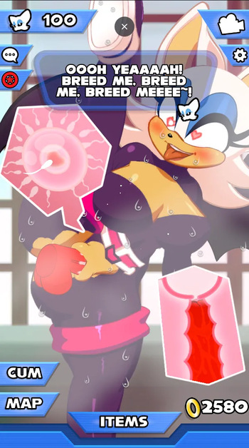 Knuckles and Rouge cover