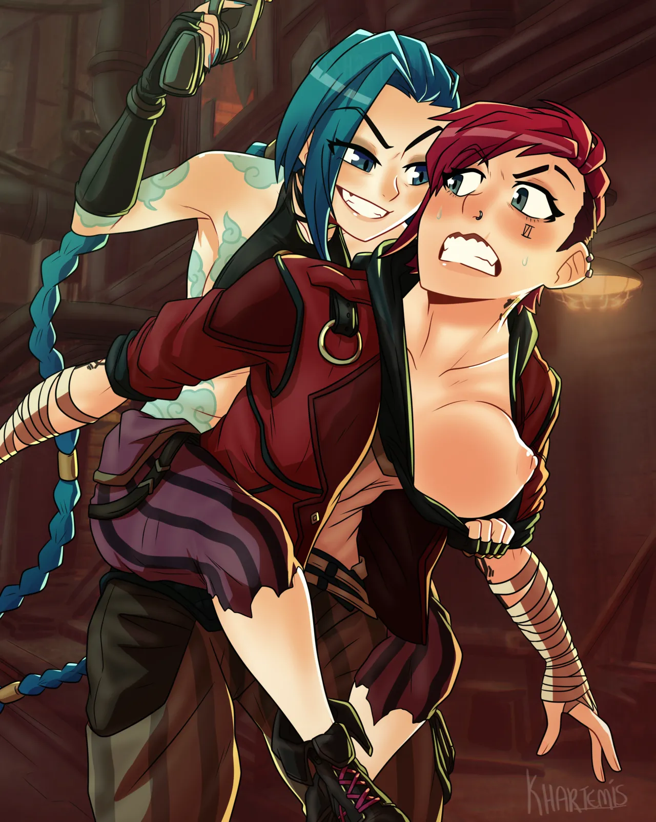 Sisters: Jinx &amp; Vi page 3 full