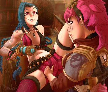 Sisters: Jinx &amp; Vi cover