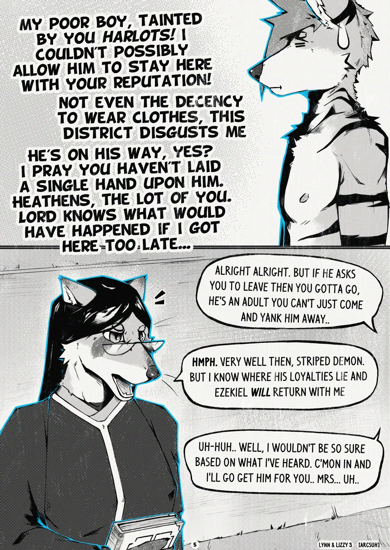 Lynn &amp; Lizzy Chapter 3 page 4 full