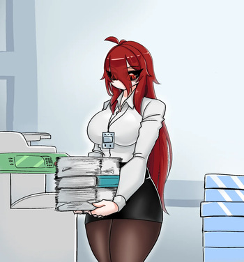 Redhead Girl meets Brain Penetrating Parasite cover