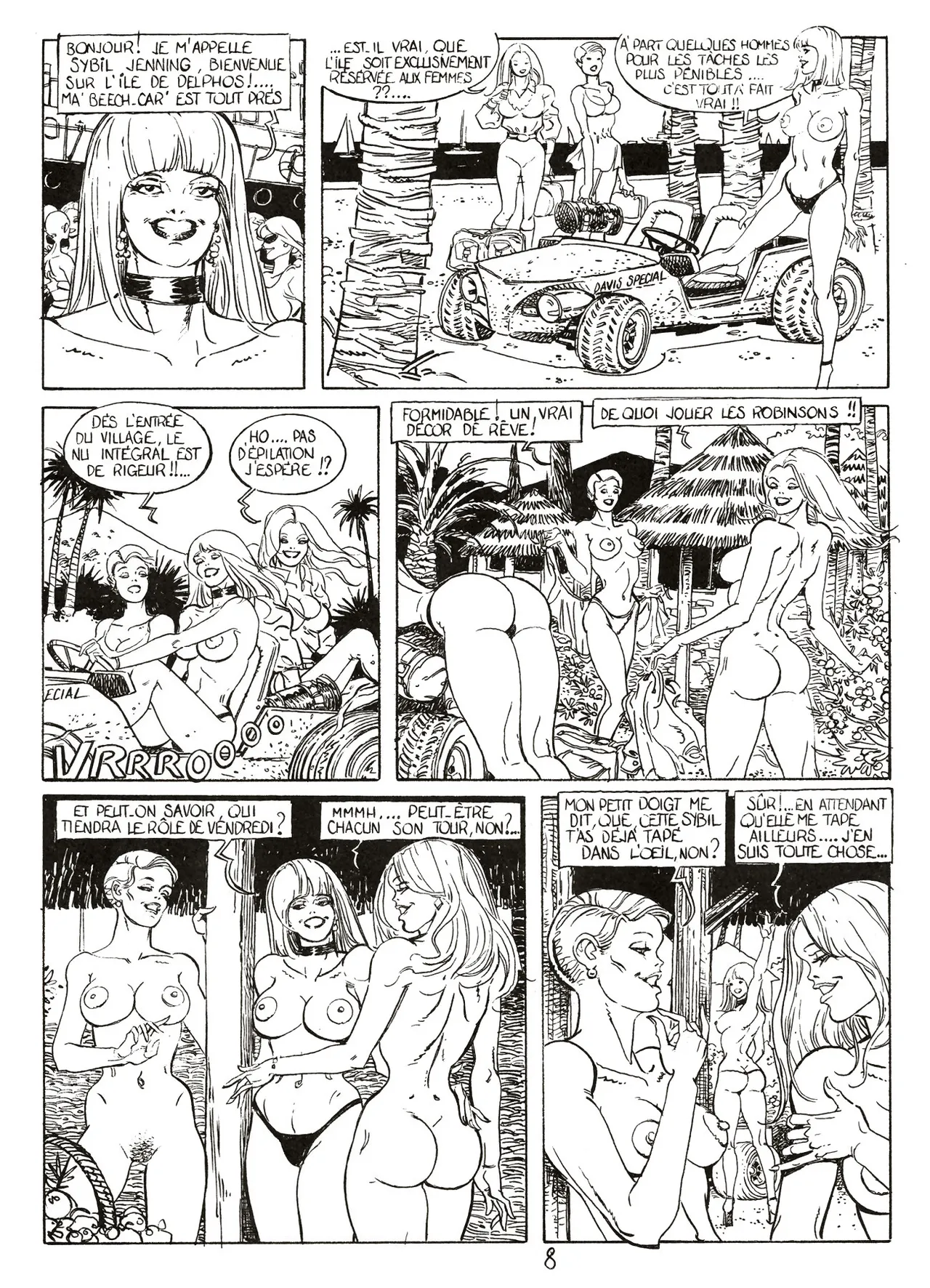 Alan Davis  - Billie and Betty #4 page 9 full