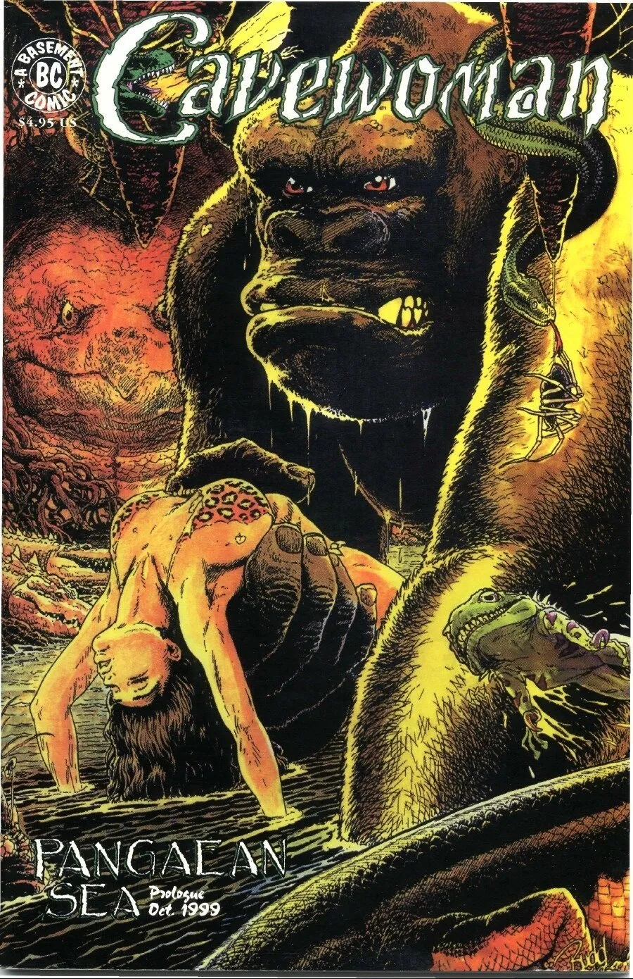 Cavewoman - Pangaean Sea Prologue page 1 full