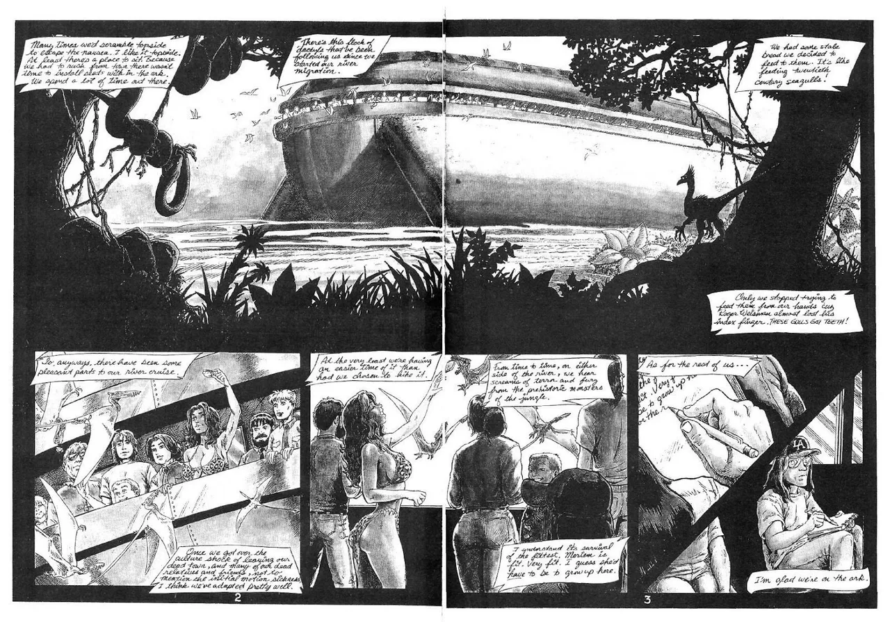 Cavewoman - Pangaean Sea Prologue page 4 full