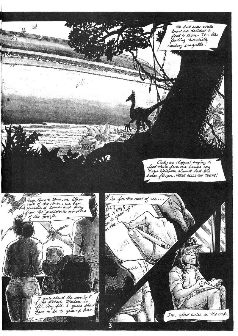 Cavewoman - Pangaean Sea Prologue page 6 full