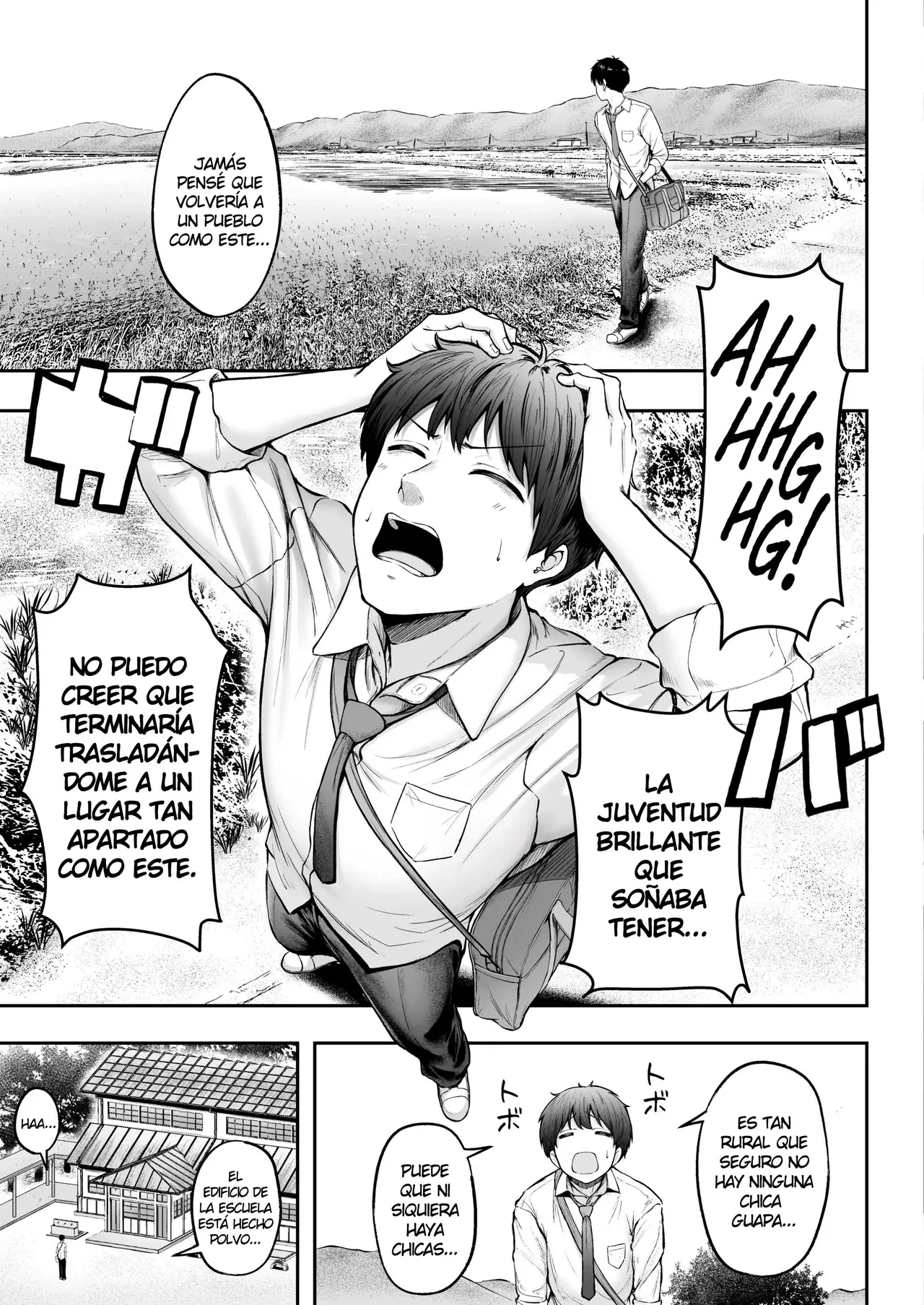 Tenkou Saki no Do-Inaka de Class no Kanojyo Kouho Tachi ga Zenin Hatsujyouki Sugiru | Regresé a Vivir al Campo, y en la Escuela, Todas las Chicas de mi Clase Están Cachondas page 4 full