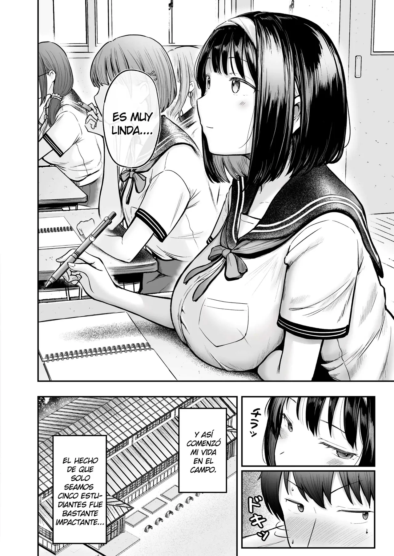 Tenkou Saki no Do-Inaka de Class no Kanojyo Kouho Tachi ga Zenin Hatsujyouki Sugiru | Regresé a Vivir al Campo, y en la Escuela, Todas las Chicas de mi Clase Están Cachondas page 9 full