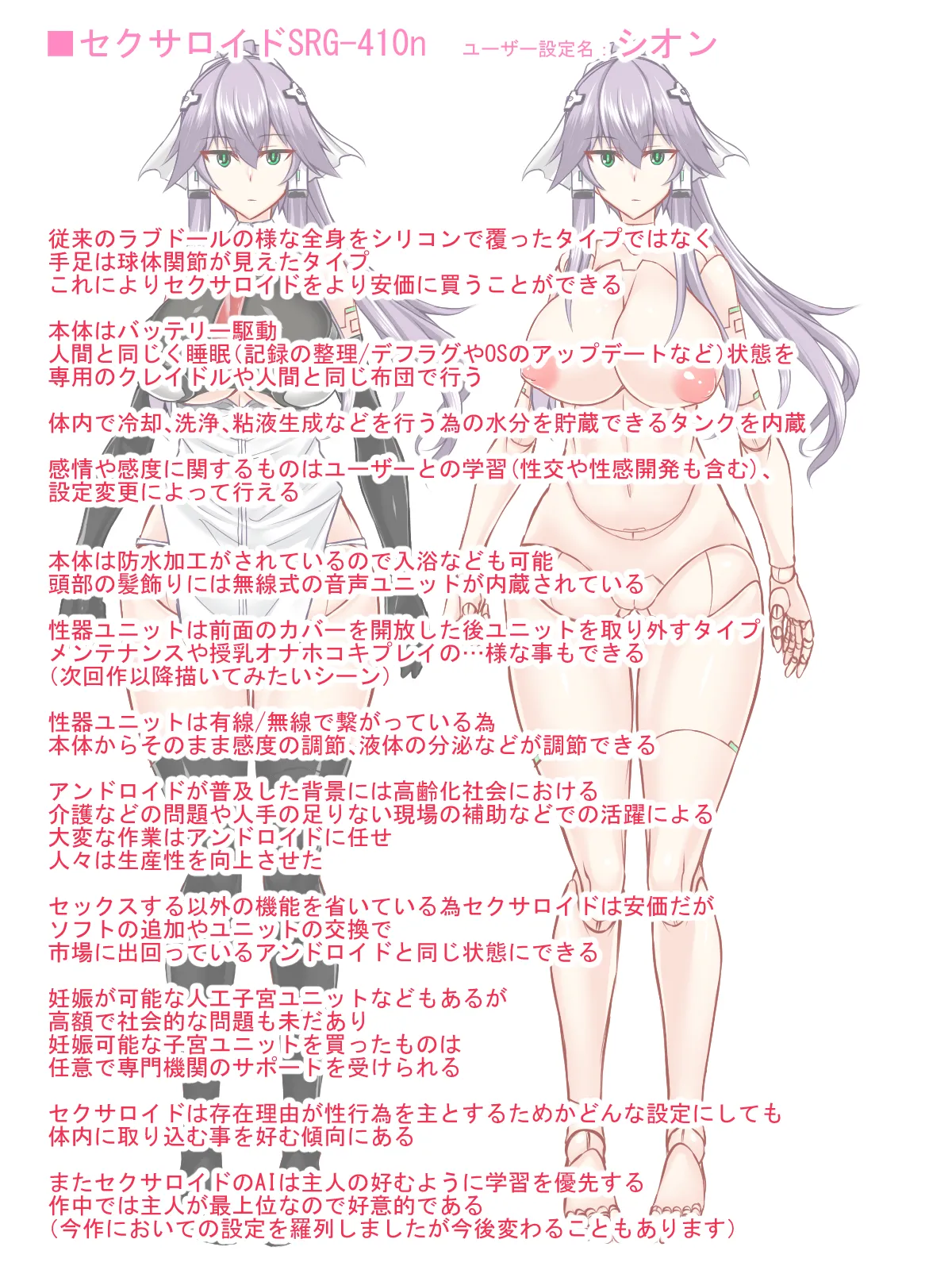 セクサロイドの居る性活 セクサロイドお迎え編 page 2 full