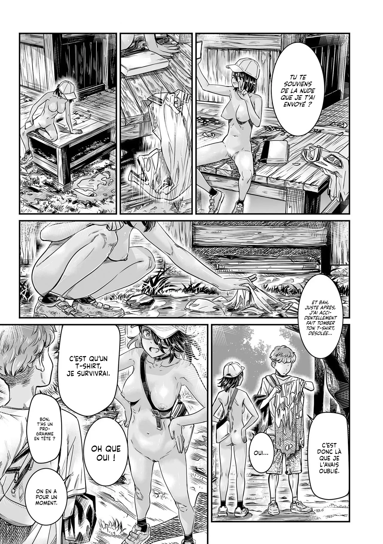 Hiyake no Zenra Girl wa, Doutei o Sotsugyou shita bakari no Senpai ni Hamedori saseru | Technique de Bronzage IRL, on fait l'Amour en se Filmant page 5 full