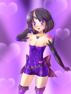 [Satou Kuuki] Saturn Bodycon Power Makeup!