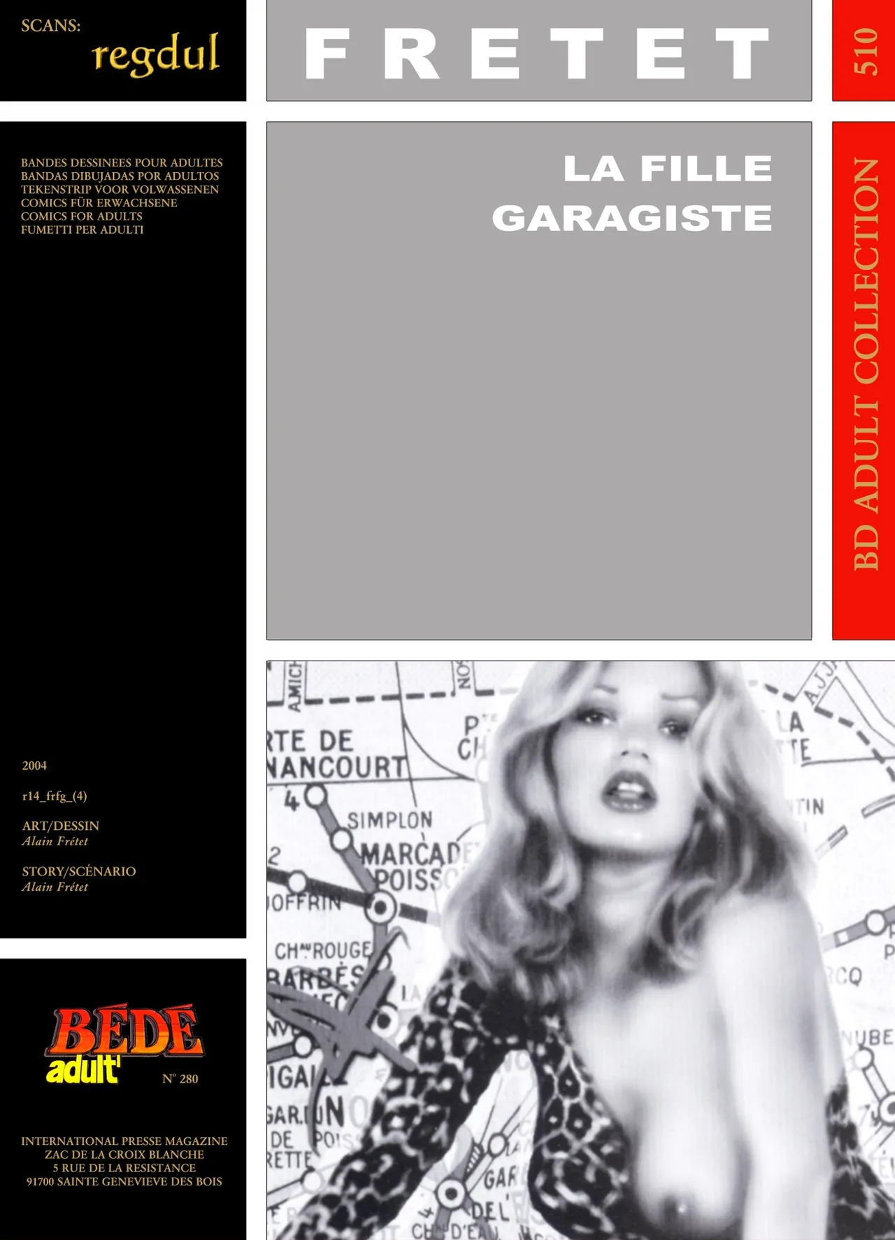 Alain Frétet - La fille garagiste page 1 full