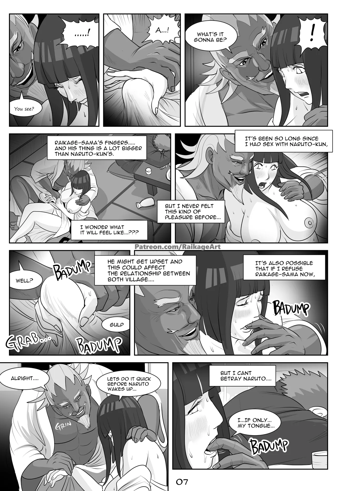 Hidden Affair of Konoha page 8 full