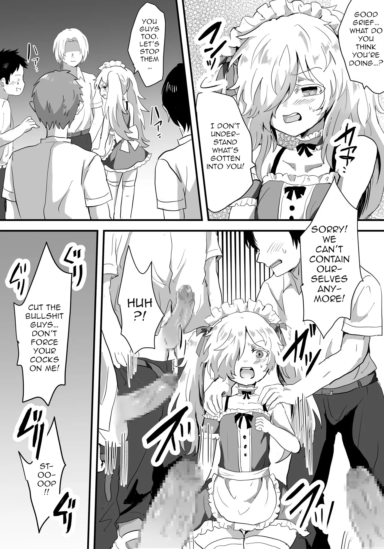 Mesu Ochi Josou Maid wa Minna no Nikubenki | Feminized Crossdressing Maids that became Everyone's Cumdumps page 5 full