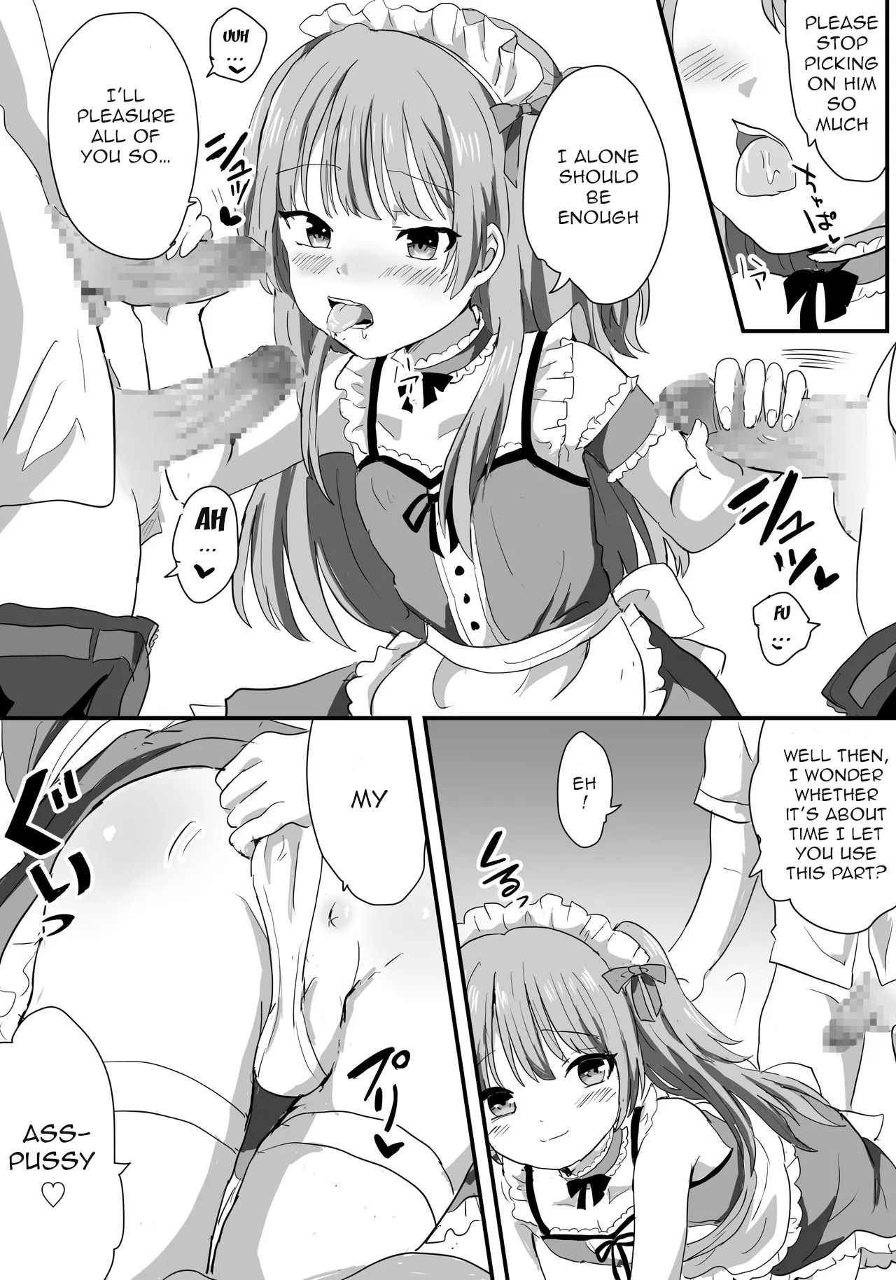 Mesu Ochi Josou Maid wa Minna no Nikubenki | Feminized Crossdressing Maids that became Everyone's Cumdumps page 6 full