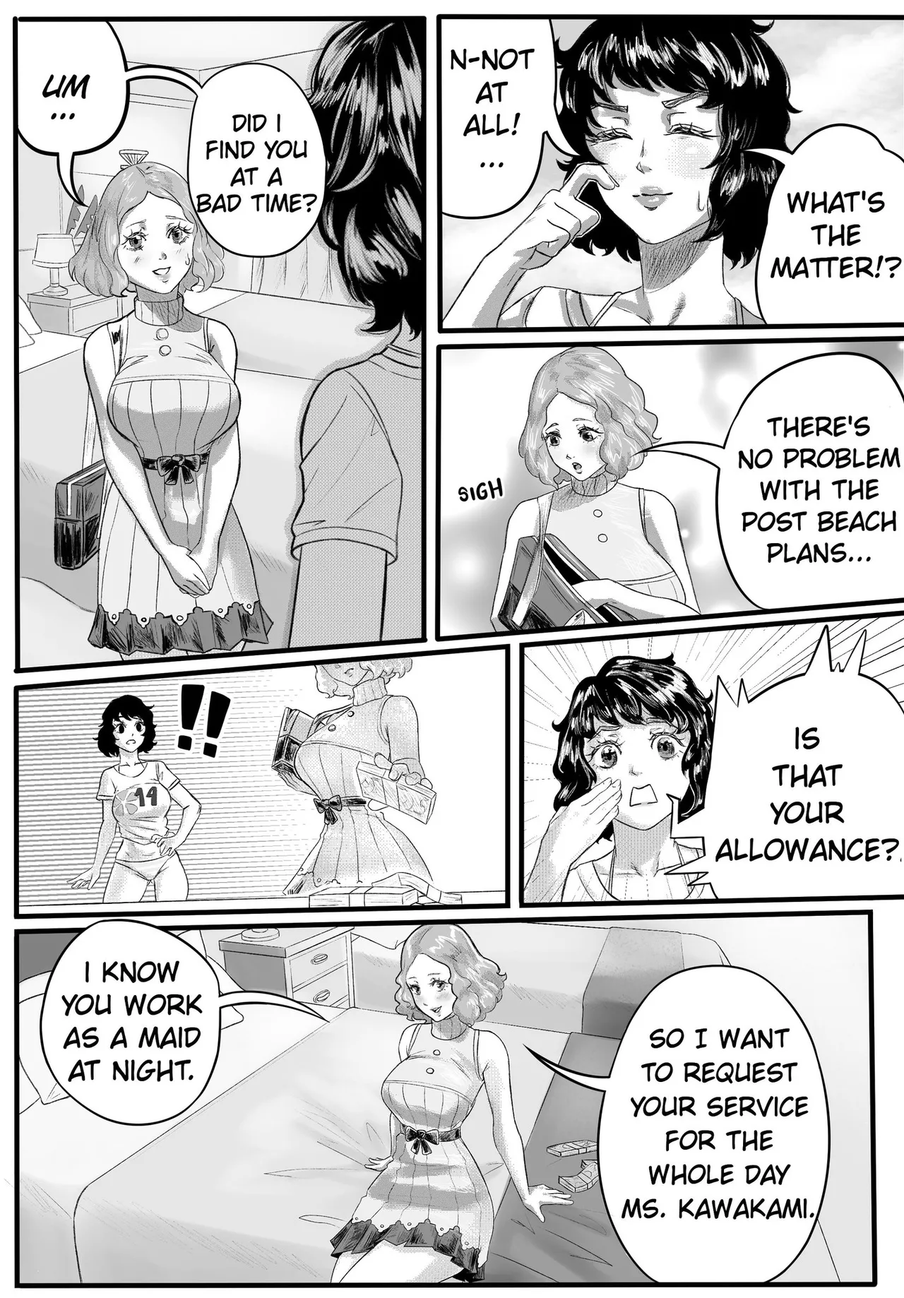 Persona 5 Comic page 1 full