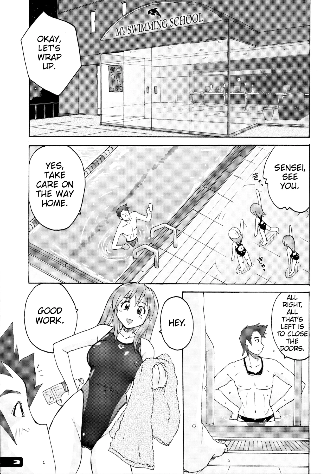 Pitapita Kyouei Mizugi - for Competition swimsuit fetist &amp; high cut bottoms fleaks 1-3 Soushuuhen page 2 full